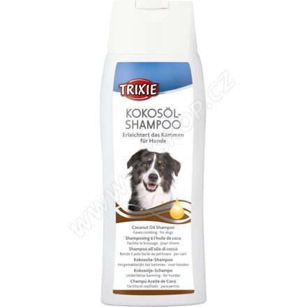 Kokosöl šampon 250ml TRIXIE - s přírodním kokosovým olejem