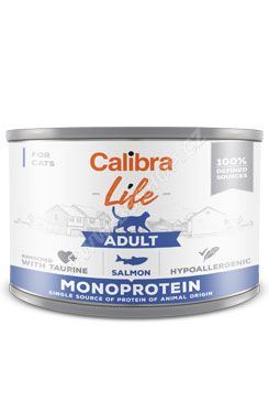 Calibra Cat Life  konzerva Adult Salmon 200g