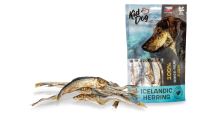 KIDDOG SUPER PREMIUM 100% dried real fish - islandský herinek 14 cm / 100 g (1)