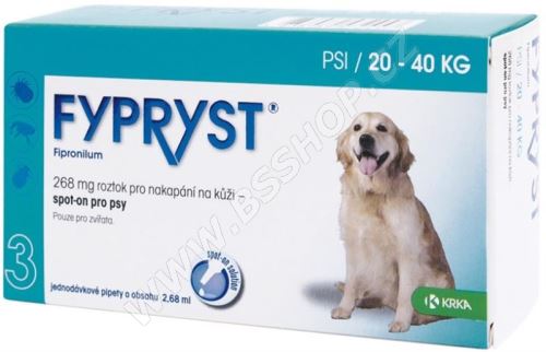 Fypryst Spot-on Dog L sol 1x2,68ml (20-40kg)
