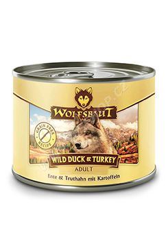 Wolfsblut Dog Adult Wild Duck&Turkey konz. 200g