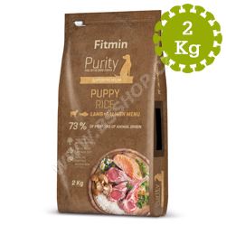 Fitmin dog Purity Rice Puppy Lamb&Salmon - 2kg