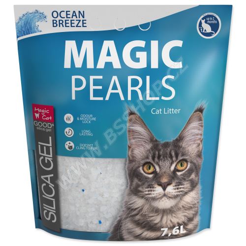 Kočkolit MAGIC Pearls Ocean Breeze 7,6l
