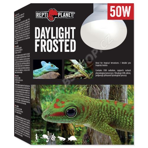 Žárovka REPTI PLANET Daylight Frosted 50W