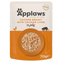 Applaws kapsička Cat JELLY kuře a kuřecí játra v aspiku 70g