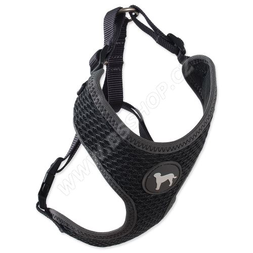 Postroj ACTIVE DOG Mellow šedý M