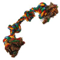 Uzel DOG FANTASY bavlněný barevný 4 knoty 60cm