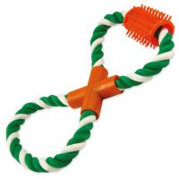 Přetahovadlo DOG FANTASY osmička zeleno-bílé 25cm Přetahovadlo DOG FANTASY osmička zeleno-bílé 25cm
