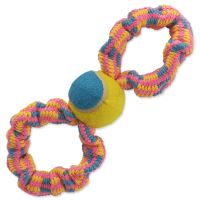 Přetahovadlo DOG FANTASY osmička barevné + tenisák vzor 2 - 27 cm 1ks Přetahovadlo DOG FANTASY osmička barevné + tenisák vzor 2 - 27 cm 1ks