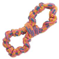 Přetahovadlo DOG FANTASY osmička barevné vzor 2 - 25 cm 1ks Přetahovadlo DOG FANTASY osmička barevné vzor 2 - 25 cm 1ks