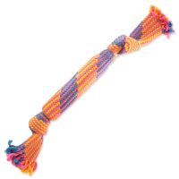 Přetahovadlo DOG FANTASY barevné se zvukem vzor 2, 2 knoty - 40 cm 1ks Přetahovadlo DOG FANTASY barevné se zvukem vzor 2, 2 knoty - 40 cm 1ks