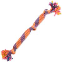 Přetahovadlo DOG FANTASY barevné se zvukem vzor 2, 3 knoty - 53 cm 1ks Přetahovadlo DOG FANTASY barevné se zvukem vzor 2, 3 knoty - 53 cm 1ks