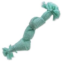 Uzel DOG FANTASY modrý pískací 2 knoty 22 cm 1ks Uzel DOG FANTASY modrý pískací 2 knoty 22 cm 1ks