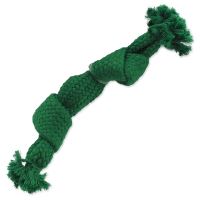 Uzel DOG FANTASY zelený pískací 2 knoty 22 cm 1ks Uzel DOG FANTASY zelený pískací 2 knoty 22 cm 1ks