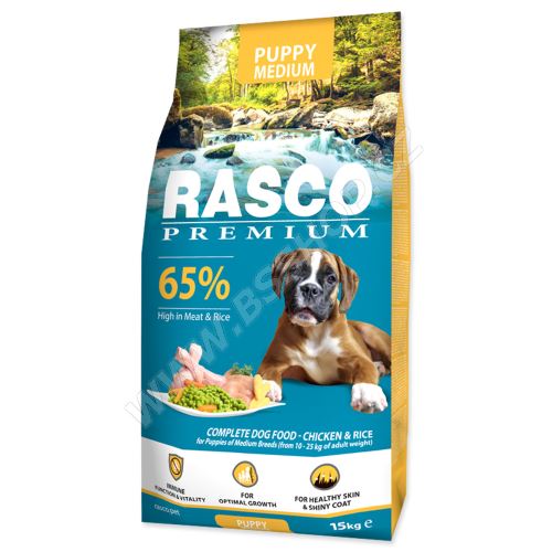 RASCO Premium Puppy & Junior Medium 15kg