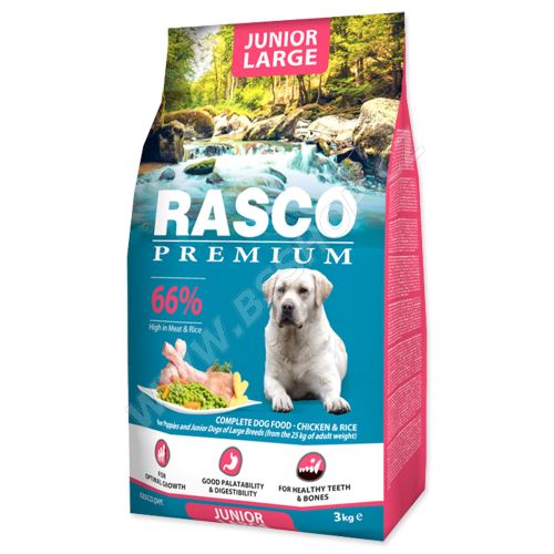 RASCO Premium Puppy / Junior Large 3kg