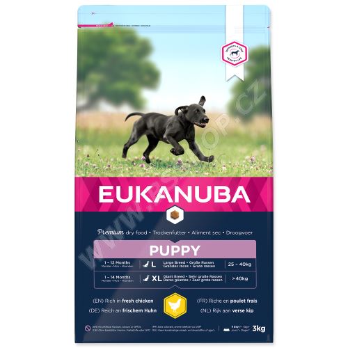 EUKANUBA Puppy & Junior Large Breed 3kg