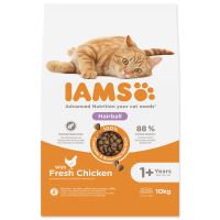 IAMS for Vitality Adult Cat Food Hairball Reduction with Fresh Chicken 10kg IAMS for Vitality Adult Cat Food Hairball Reduction with Fresh Chicken 10kg