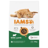 IAMS for Vitality Adult Cat Food with Lamb 10kg IAMS for Vitality Adult Cat Food with Lamb 10kg