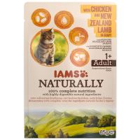 Kapsička IAMS Cat Naturally with Chicken &amp; New Zealand Lamb in Gravy 85g