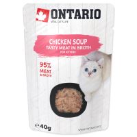 ONTARIO Kitten Soup Chicken, Carrot &amp; Rice 40g