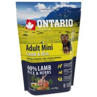 ONTARIO Adult Mini Lamb & Rice 750g ONTARIO Adult Mini Lamb & Rice 750g