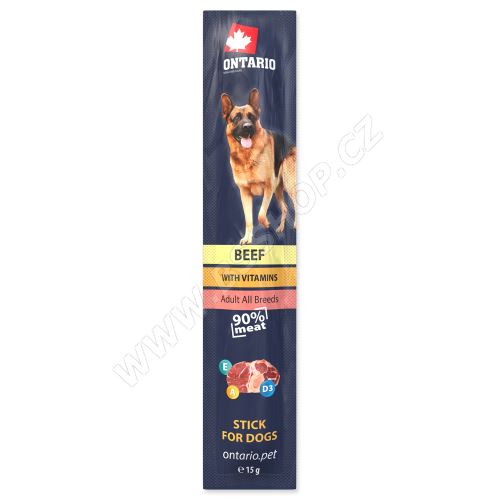 Stick ONTARIO for dogs beef 15g