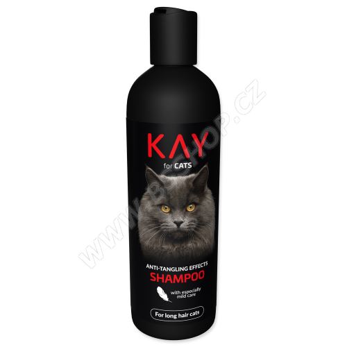 Šampon KAY for CAT proti zacuchání a plstnatění