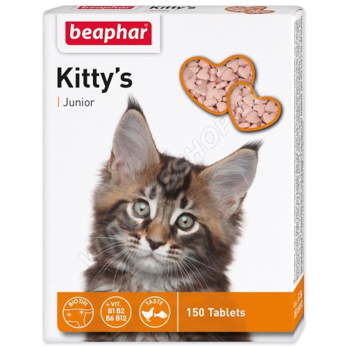 Pochoutka BEAPHAR Kitty´s Junior biotin 150 tablet