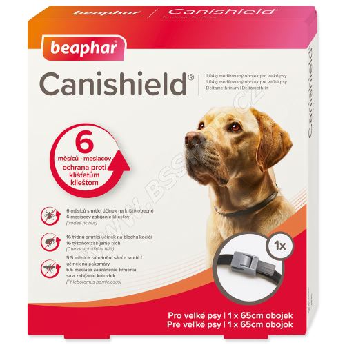Obojek antiparazitní BEAPHAR Canishield 65cm (216869382)