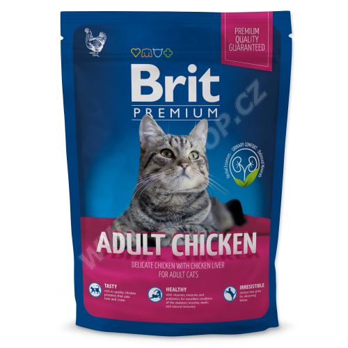 BRIT Premium Cat Adult Chicken 300g
