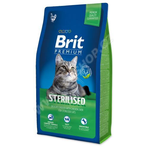 BRIT Premium Cat Sterilised 8kg