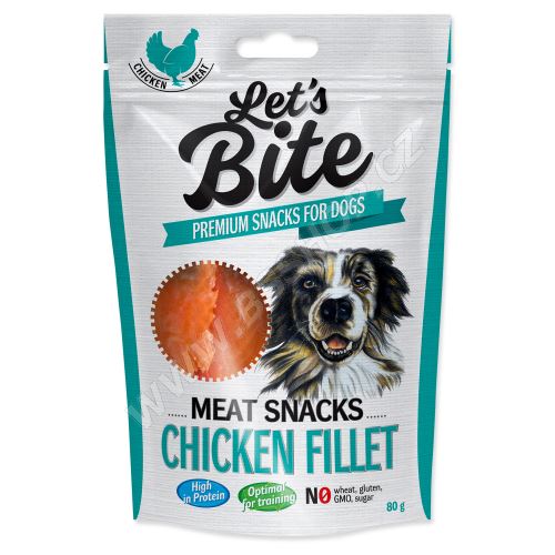 BRIT Let´s Bite Meat Snacks Chicken Fillet 80g
