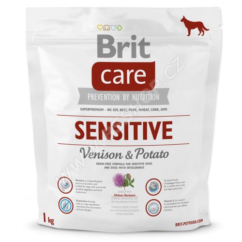 Brit Care Dog Sensitive Venison & Potato 1kg