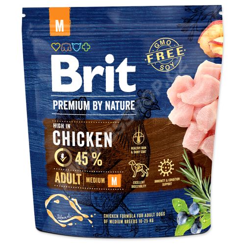 BRIT Premium by Nature Adult M 1kg