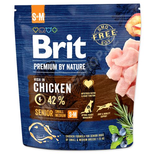 BRIT Premium by Nature Senior S+M 1kg