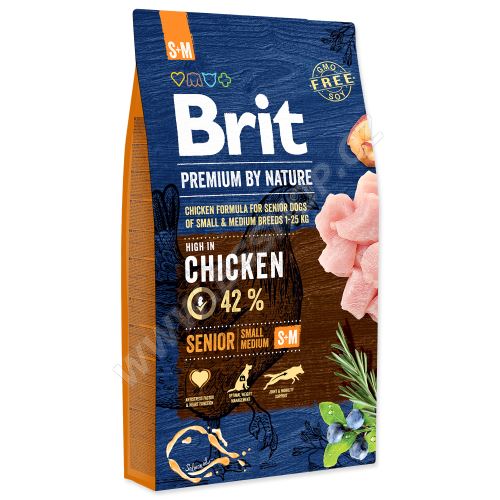 BRIT Premium by Nature Senior S+M 8kg