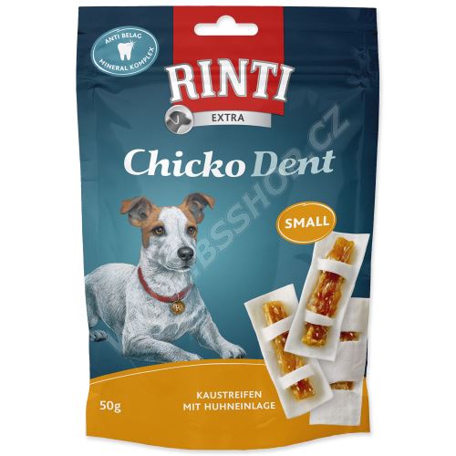 Pochoutka RINTI Chicko Dent Small kuře 50g