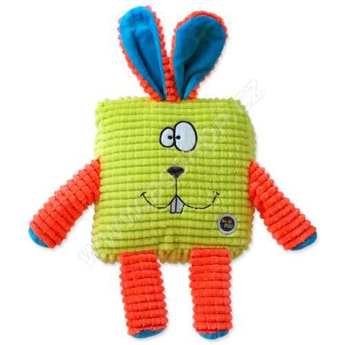 Hračka BeFUN CALYPSO senior čtverec zelený 17,5cm