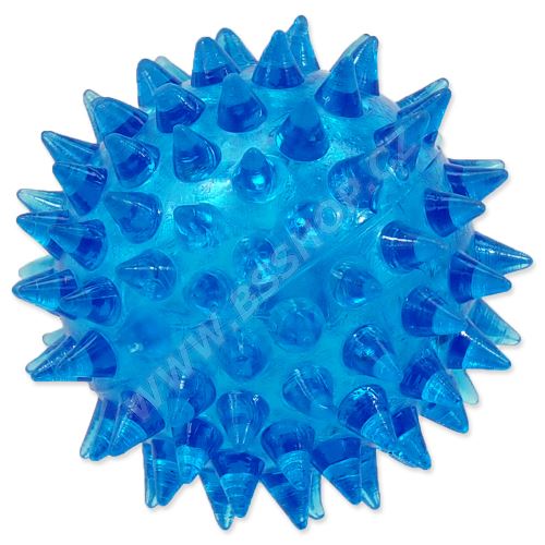 Hračka DOG FANTASY míček pískací modrý 5cm
