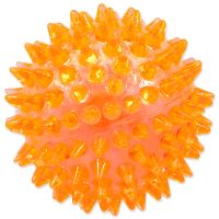 Hračka DOG FANTASY míček pískací oranžový 8cm