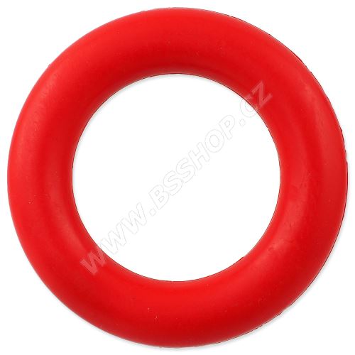 Hračka DOG FANTASY kruh červený 16,5cm