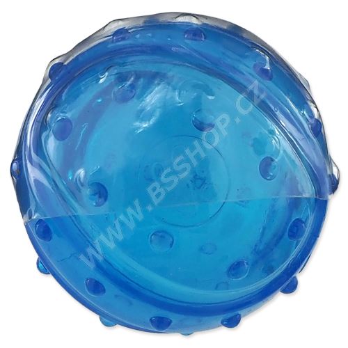 Hračka DOG FANTASY STRONG míček s vůní slaniny modrý 8cm