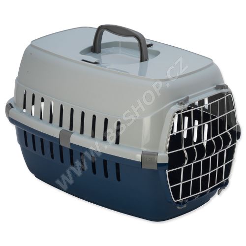 Přepravka DOG FANTASY Carrier modrá 48,5 cm 1ks