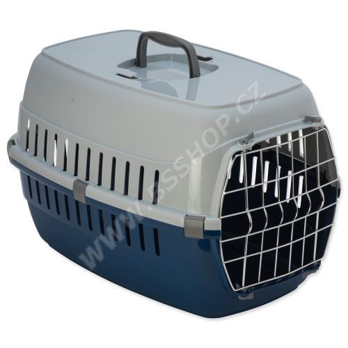 Přepravka DOG FANTASY Carrier modrá 58x35x37cm
