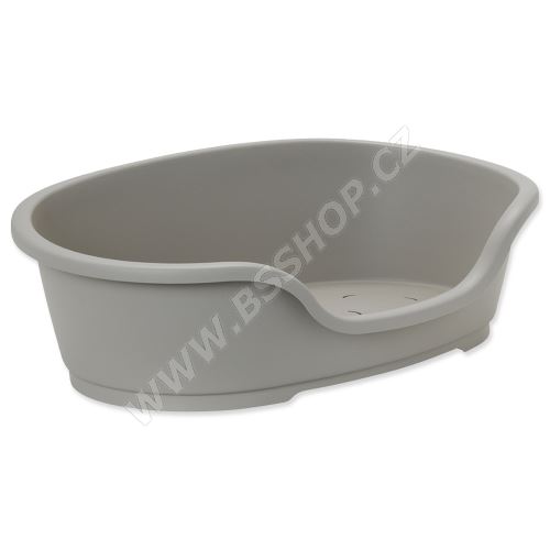 Pelíšek DOG FANTASY plastový šedý 70cm