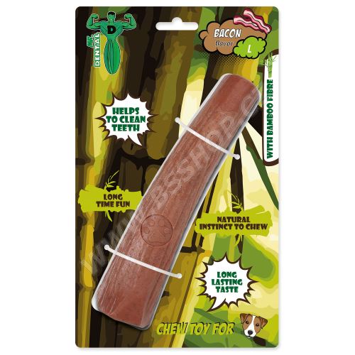 Hračka Mr.DENTAL žvýkací bambone parůžek slanina L