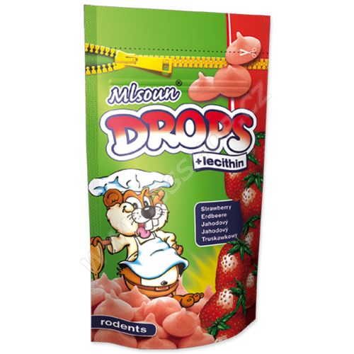 Dafiko Drops jahodový 75g