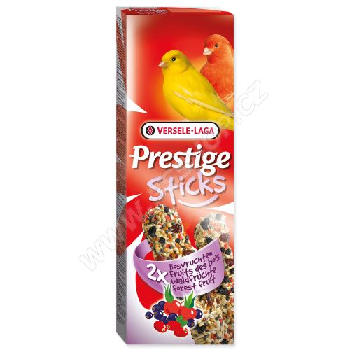 Tyčinky VERSELE-LAGA Prestige lesní ovoce pro kanáry 60g
