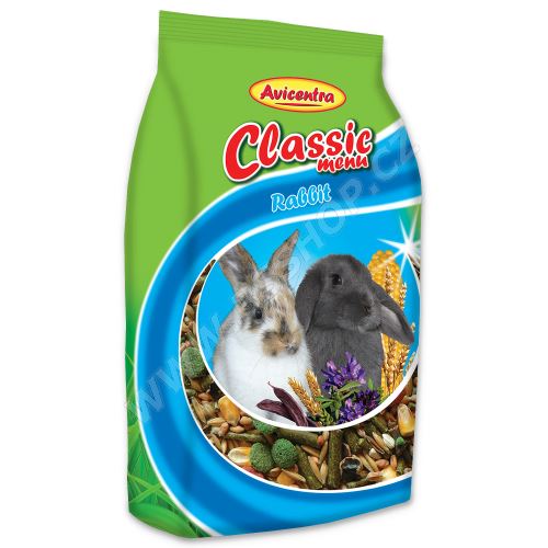 Krmivo AVICENTRA Classic pro králíky 1kg